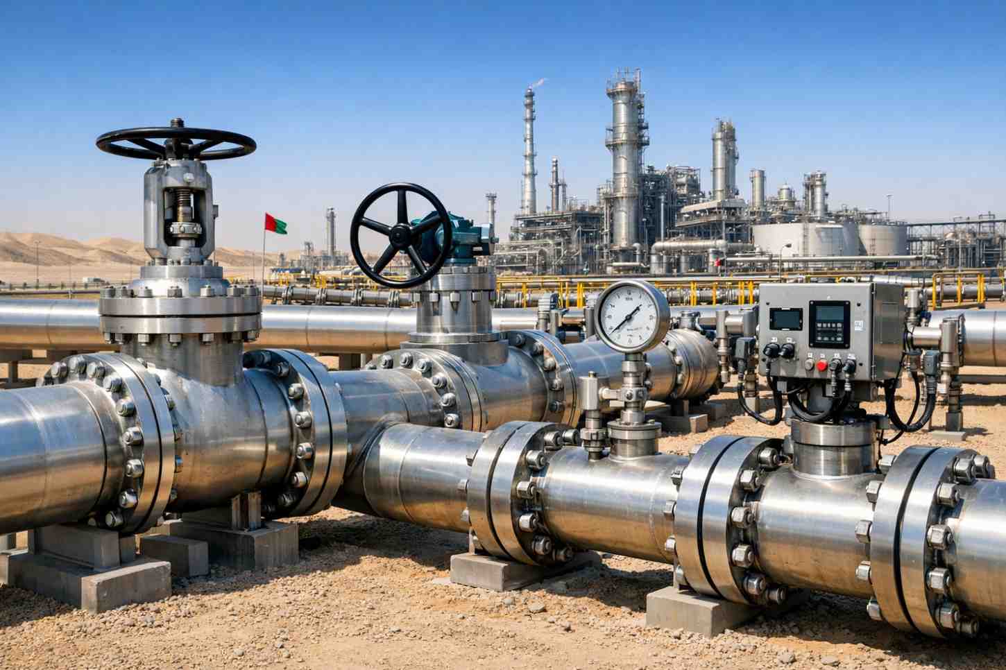 oil and gas pipeline equipment in UAE
