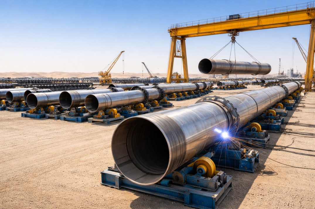Pipeline fabrication Abu Dhabi