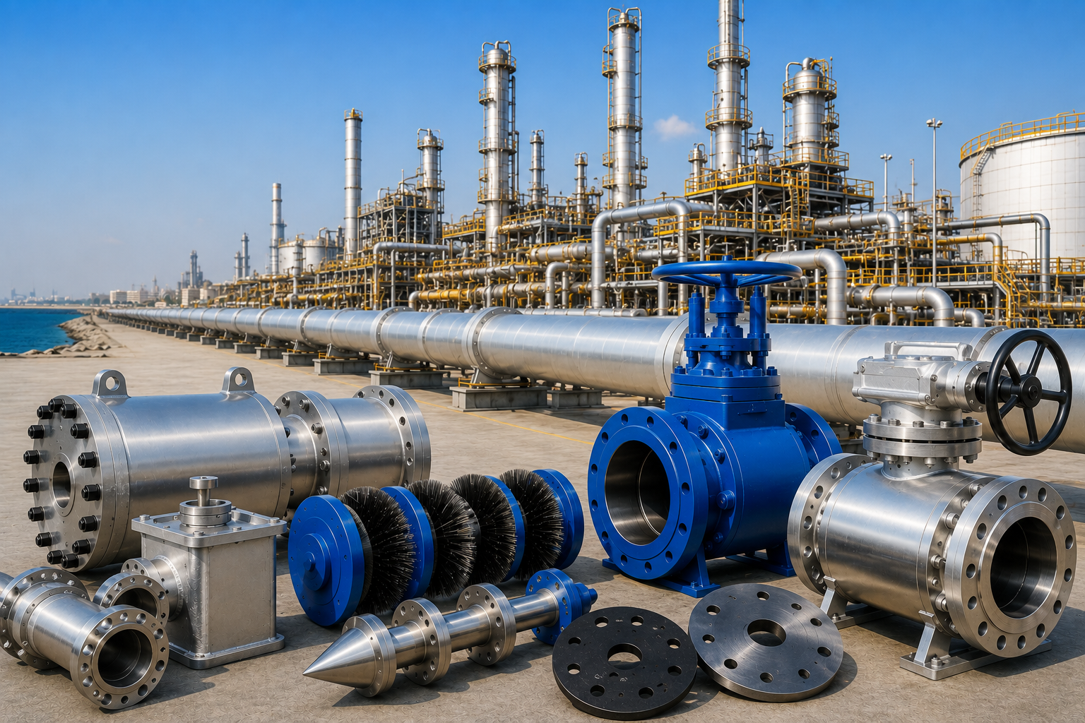 oil and gas pipeline equipment in UAE